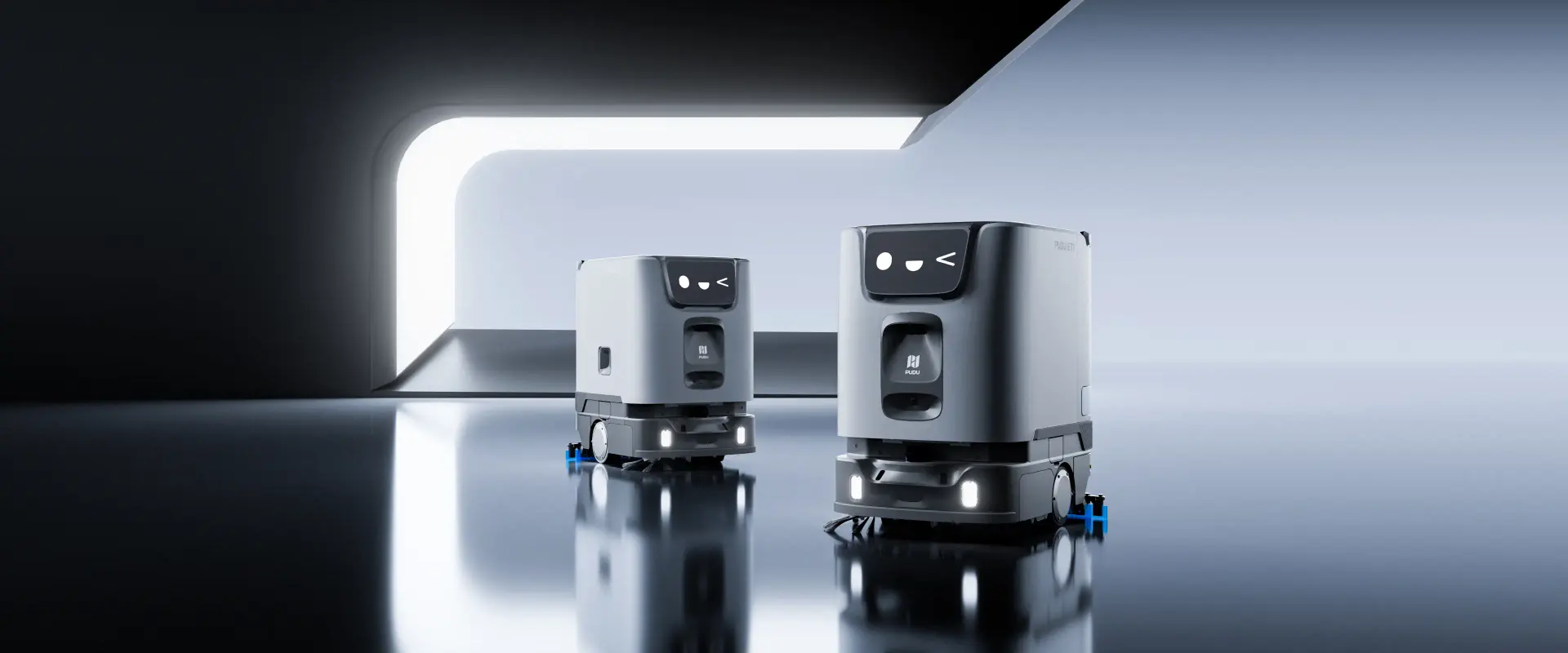 PUDU ET1 de Pudu Robotics trabajando