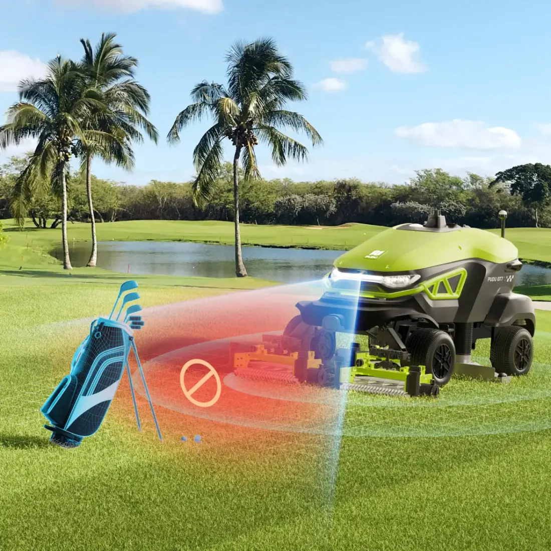 PUDU GT7: Seguridad y control a distancia