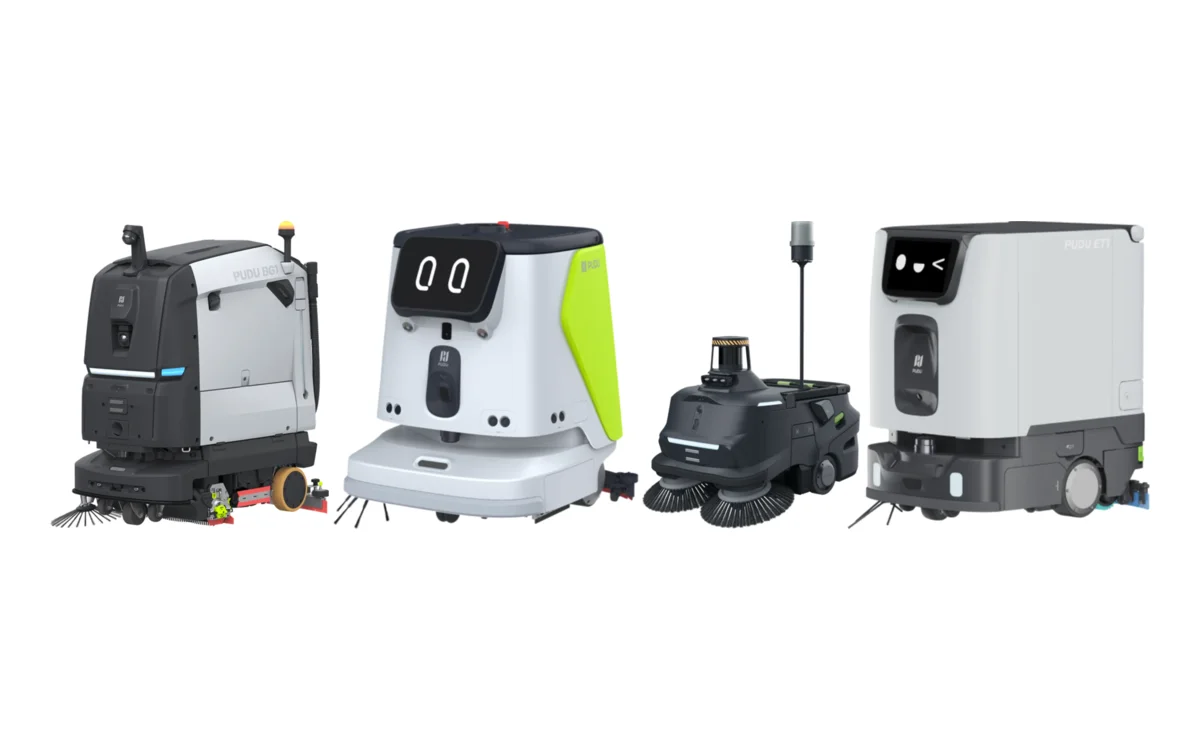 Robots de limpieza Pudu: BG1 Pro, CC1 Pro, MT1 Max y ET1