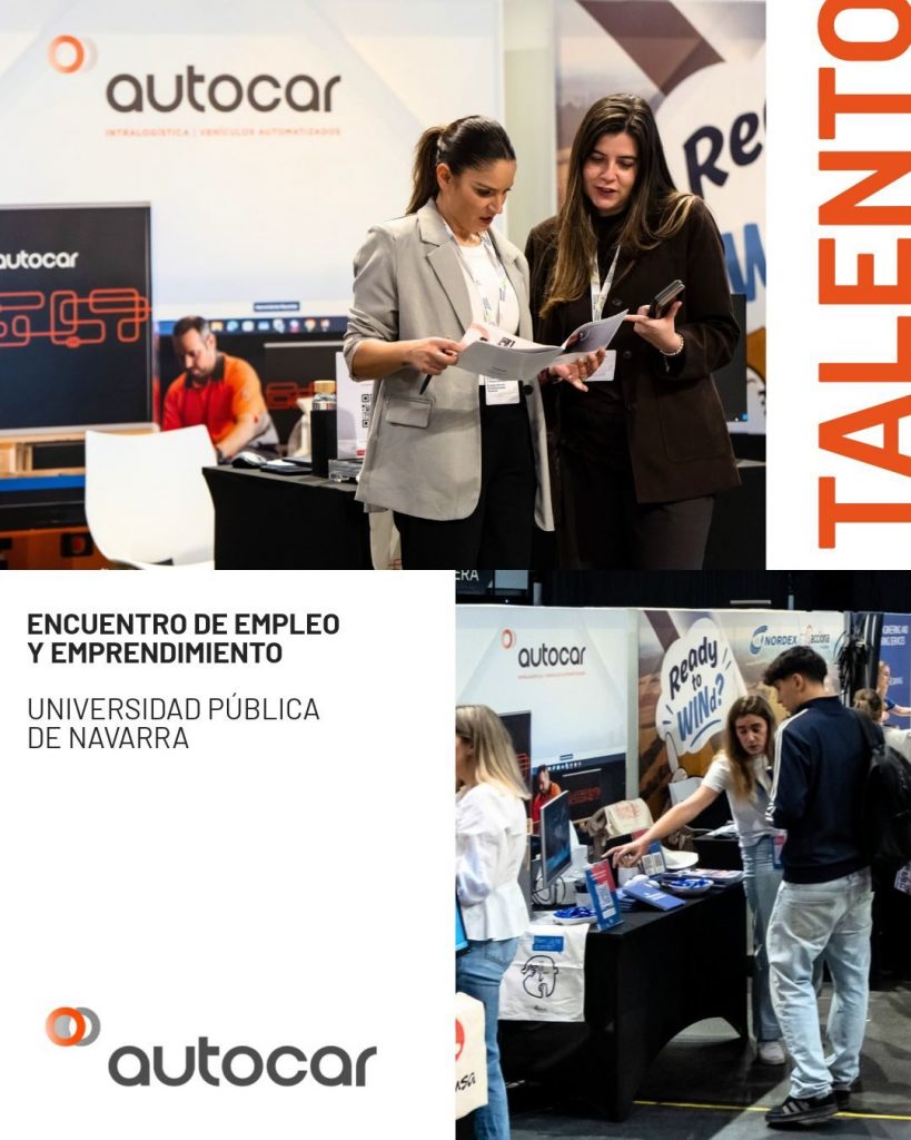 Autocar en el Encuentro de Empleo y Emprendimiento de la Universidad Pública de Navarra